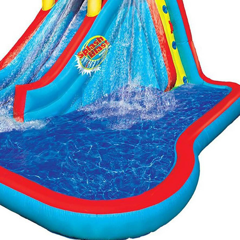 Banzai slide n soak splash park inflatable outdoor kids water park play center discount